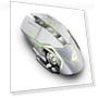 Ergonomic Rechargeable Breathable Lamp, Silent Wireless Gaming Mechanical Mouse — Mouse Pads, Uav parts center