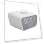 Smart Digital Alarm Clock with Wireless Charger — Alarm, Honor Electronics