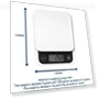 Smart Kitchen Food Scale — Weight Management Tools, DC-HOME Textile