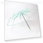 Transparent Automatic Folding Umbrella — Umbrellas, AI Market