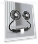 Dual Car Cooling Fans for Back Seat — Cooling Fan, IKEA Supermarket