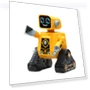 Programmable Engineering Robot with Wireless Remote Control — Interactive Figures & Robots, Muhayund