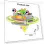 Tumbler Robot Spinner Toy — Spinning Tops, MagicMonkey