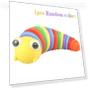 3D Finger Fidget Slug Caterpillar Stretchy Sensory Stress Toy — Blocks, TinyJoy