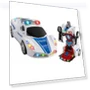 Deformable Police Car Toy With Lights And Sounds — Toy Vehicles, TinyJoy