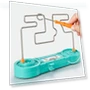 Electric Touch Maze Game — Interactive Learning Devices, Cozy Cottage-Relax