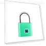 Fingerprint Smart Padlock — Padlocks & Hasps, Shunlin