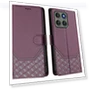 Imprinted Honeycomb RFID Blocking Leather Phone Cover with Strap — Basic Cases, Smartwatch 2025