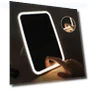 LED Folding Vanity Mirror with Touch Screen — Compact & Travel, Great3C