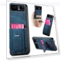 Retro Leather Back Cover with Card Holder — Flip Cases, Smartwatch 2025