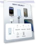 Portable Charger Built-in Cables and AC Wall Plug — Battery Charger Cases, VRURC
