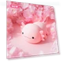Cute Axolotl Night Light — Night Lights, DC-HOME Textile