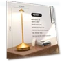 Rechargeable Table Lamp — Desk & Table Lighting, Cosy Homes