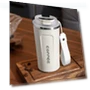 Smart Stainless Steel Thermos Cup with Temperature Display — Beverage Warmers, Binchi Fitness
