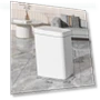 Smart Trash Can for Bathroom with Automatic Bagging — Kitchen Cans, Serene Homes