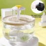 Transparent Pet Drinking Fountain, Pet daily necessities