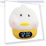 Rechargeable Colorful Silicone Touch Night Light with Timer and 2 Alarms — Night Lights, GoolRC