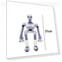 Flexible Arm Wilderness Robot Plush Cartoon Doll — Plushies, Glowing