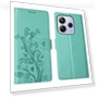 Wallet Case Butterfly Floral Imprint PU Leather Phone Cover with Wrist Strap — Basic Cases, Smartwatch 2025