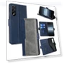 Contrast Color Wallet Leather Phone Cover — Basic Cases, Smartwatch 2025
