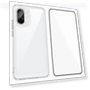 MF Series TPU Acrylic Clear Phone Cover with Tempered Glass Film Transparent — Screen Protectors, WANLONFENG