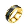 Smart Temperature, Mood, Emotion Stainless Steel Ring — Smart Ring, SILVERHOO