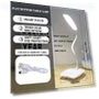 Folding LED Desk Lamp with USB Charging — Study & Desk Lighting, Great3C