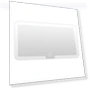 Rechargeable Touch Makeup Mirror with LED Lighting — Handheld, Elberta