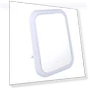 LED Makeup Mirror with Touch Screen — Compact & Travel, Makeup Kits