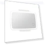 Cosmetic Mirror with Illumination — Interior Mirrors, Car Care
