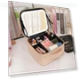Smart LED Cosmetic Bag with Mirror — Cosmetic Cases, LIN-Home