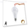 Mini E27 LED Motion Sensor Light Bulb — LED, Build My Home