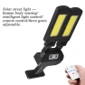 Outdoor Solar Motion Sensor Light, LIUXING Fire Solar Lamp
