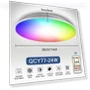 Smart RGB LED Ceiling Light Panel — Overhead Lighting, Your Warm Home