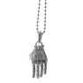 Mechanical Bionic Hand Pendant with Movable Finger Joints Chain, Worldly Boutique