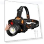 Rechargeable Touch Sensor Headlamp — Portable Flashlights, LIUXING Fire Portable Lighting