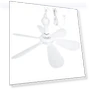 Silent Ceiling Fan with Remote Control — Ceiling Fans, Lntelligent Living Hall