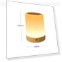 USB Rechargeable RGB LED Touch Night Light — Night Lights, Elegant Living House