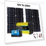 Solar Generator with 2x300W Solar Panels — Power Inverters, OFFICE-MALL