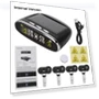 Temperature Alert Solar Power TPMS Car Tire Pressure Alarm Monitor System — TPMS Sensor Replacements, IKEA Supermarket