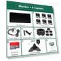 10.36-inch 6-Section Screen Smart Blind Spot Radar — Rearview Safety Systems, JOHO