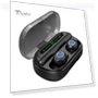 Wireless Bluetooth Earbuds with LED Display — In-Ear Headphones, Puntos Electronics