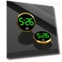 Glowing Electronic Car Clock — Clock, Auto Launcher