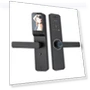 Smart Lock with Wide-Angle Camera and Smart Doorbell — Smart Home Security, Stone Home