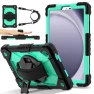 Silicone Hybrid PC Tablet Case with Stand and Shoulder Strap, Samsung