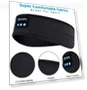 Bluetooth Headphones for Sleep with Headband and Eye Mask — On-Ear Headphones, SmartGears