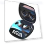 Bluetooth Headset with Dual Earbuds — In-Ear Headphones, AI Supermarket
