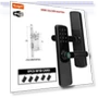 Smart Door Lock with Fingerprint, Smart Card, Password, Key Unlock, and USB Emergency Charging — Smart Home Security, HIMO Group