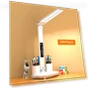 LED Desk Lamp with Dual Heads — Study & Desk Lighting, Chic Interiors