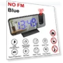 Digital Smart Alarm Clock with FM Radio and LED Projection — Alarms & Clocks, DC-HOME Textile
